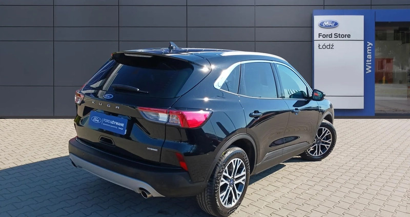 Ford Kuga cena 137900 przebieg: 24453, rok produkcji 2021 z Kartuzy małe 191